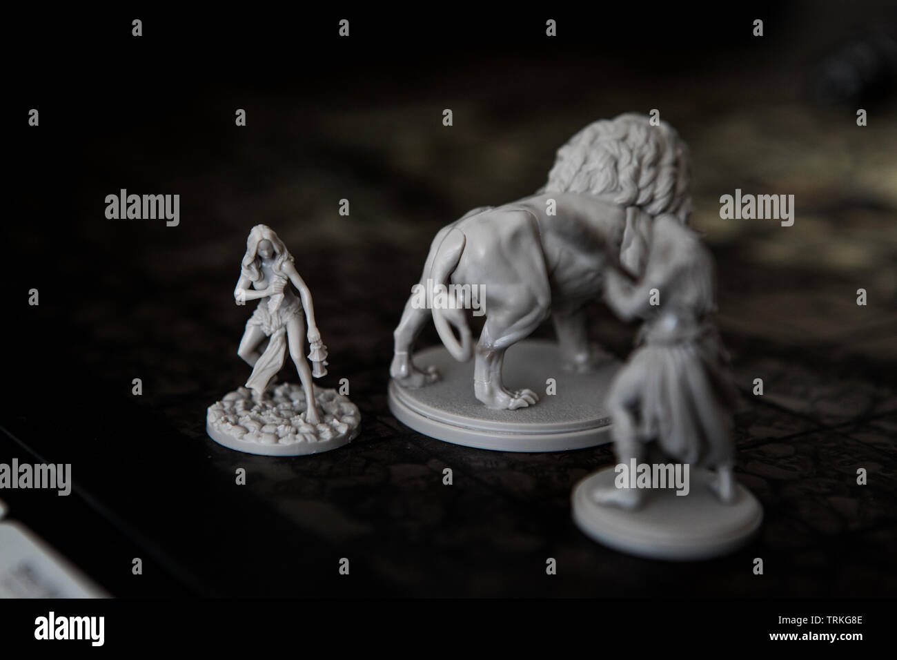 Miniatures From The Board Game Kingdom Death Monster By Adam Poots