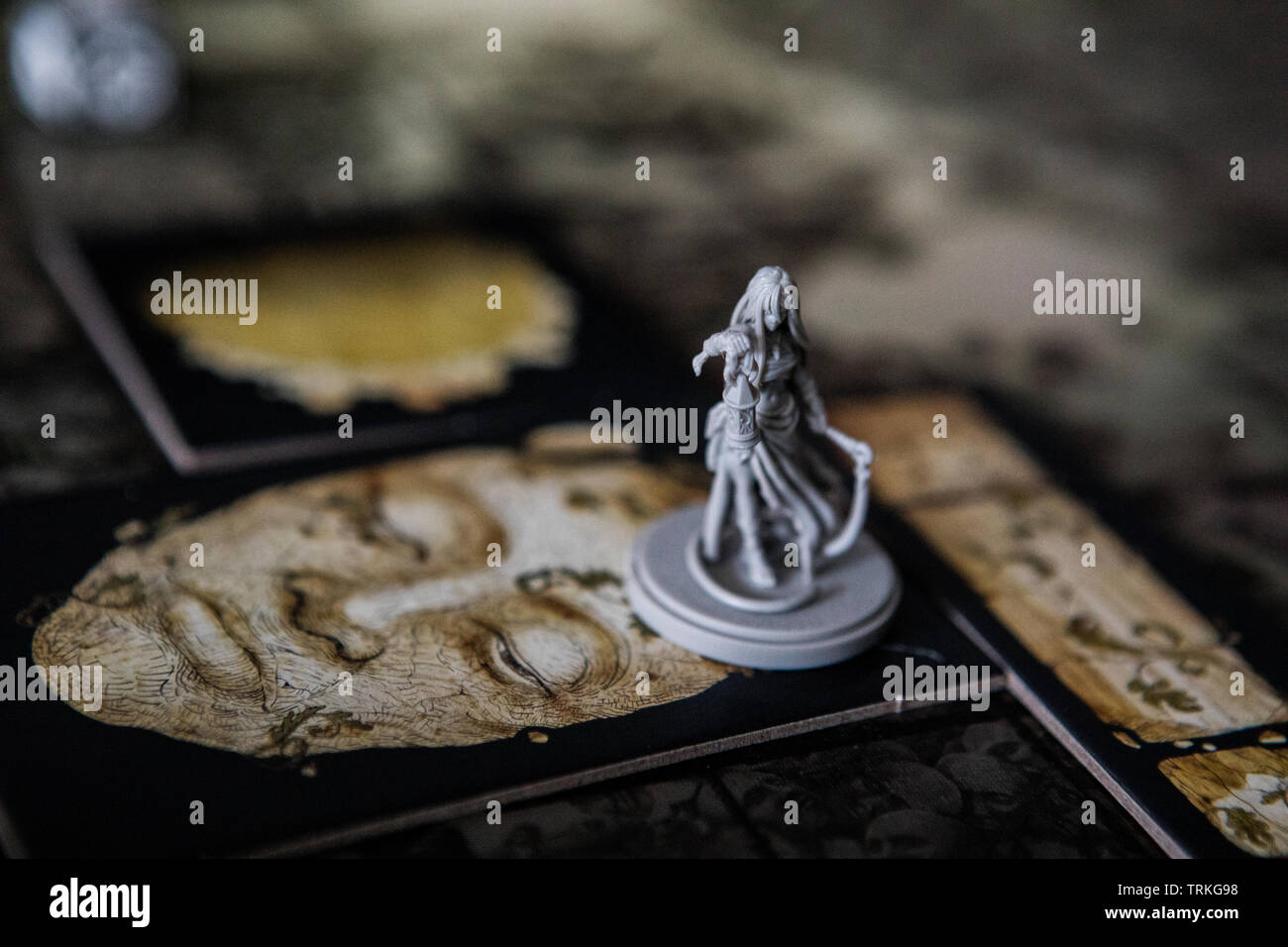 Miniatures from the board game Kingdom Death Monster by Adam Poots