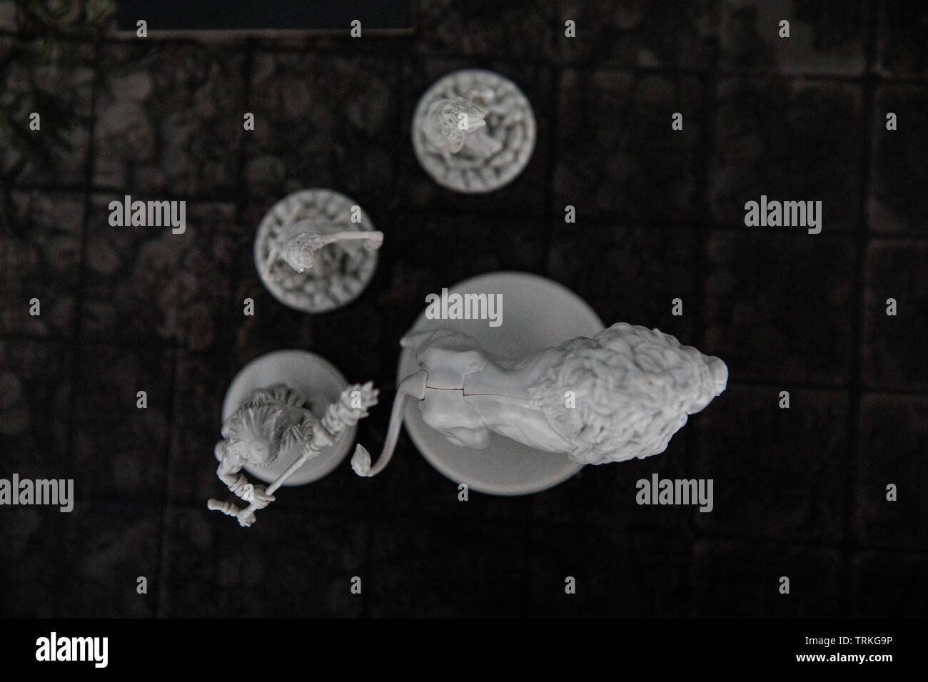 Miniatures from the board game Kingdom Death Monster by Adam Poots