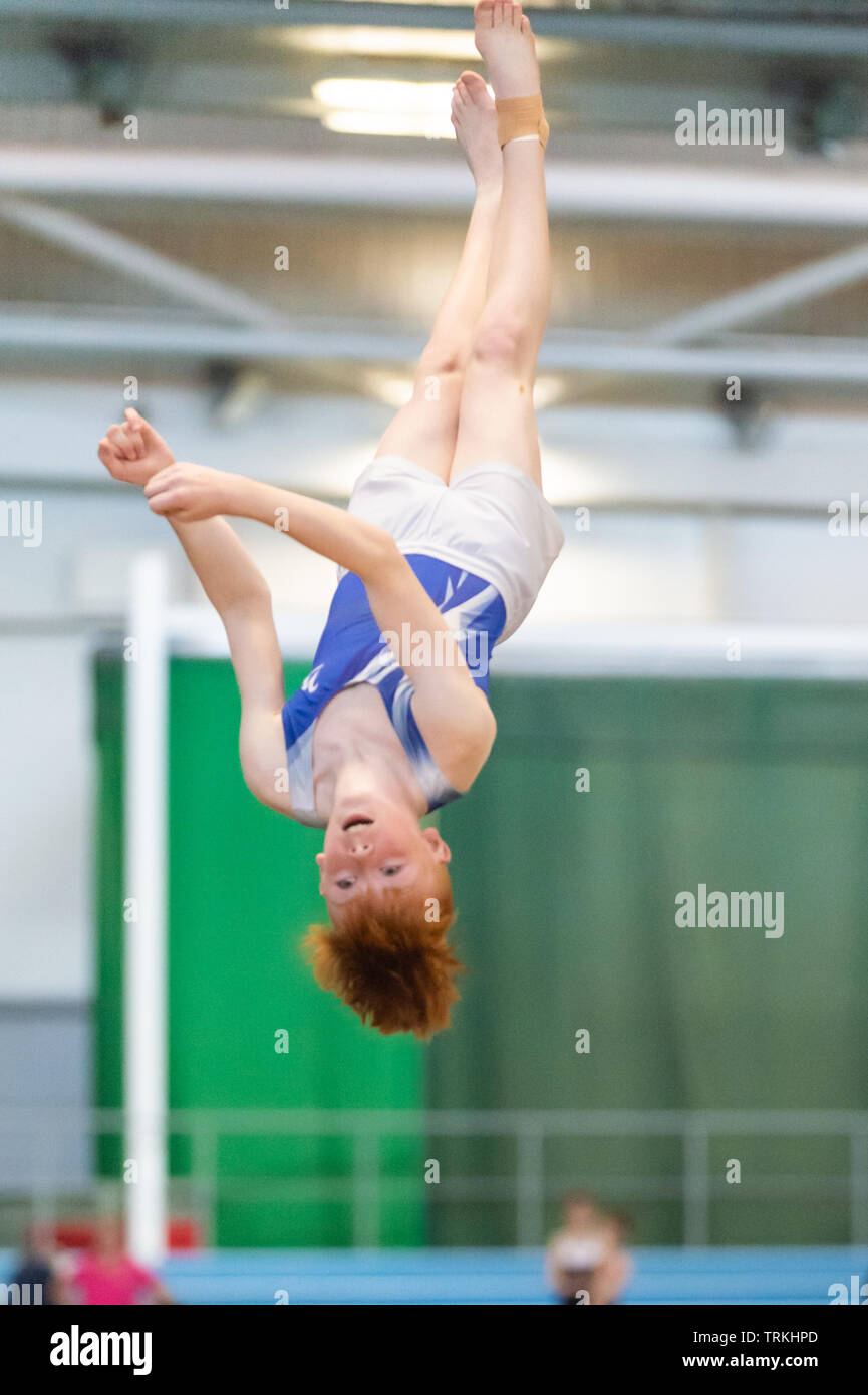 Sheffield, England, UK. 1 June 2019. Gary Monteith of Sapphire