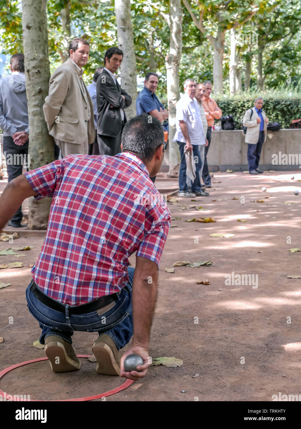 Bocce ball players hires stock photography and images Alamy