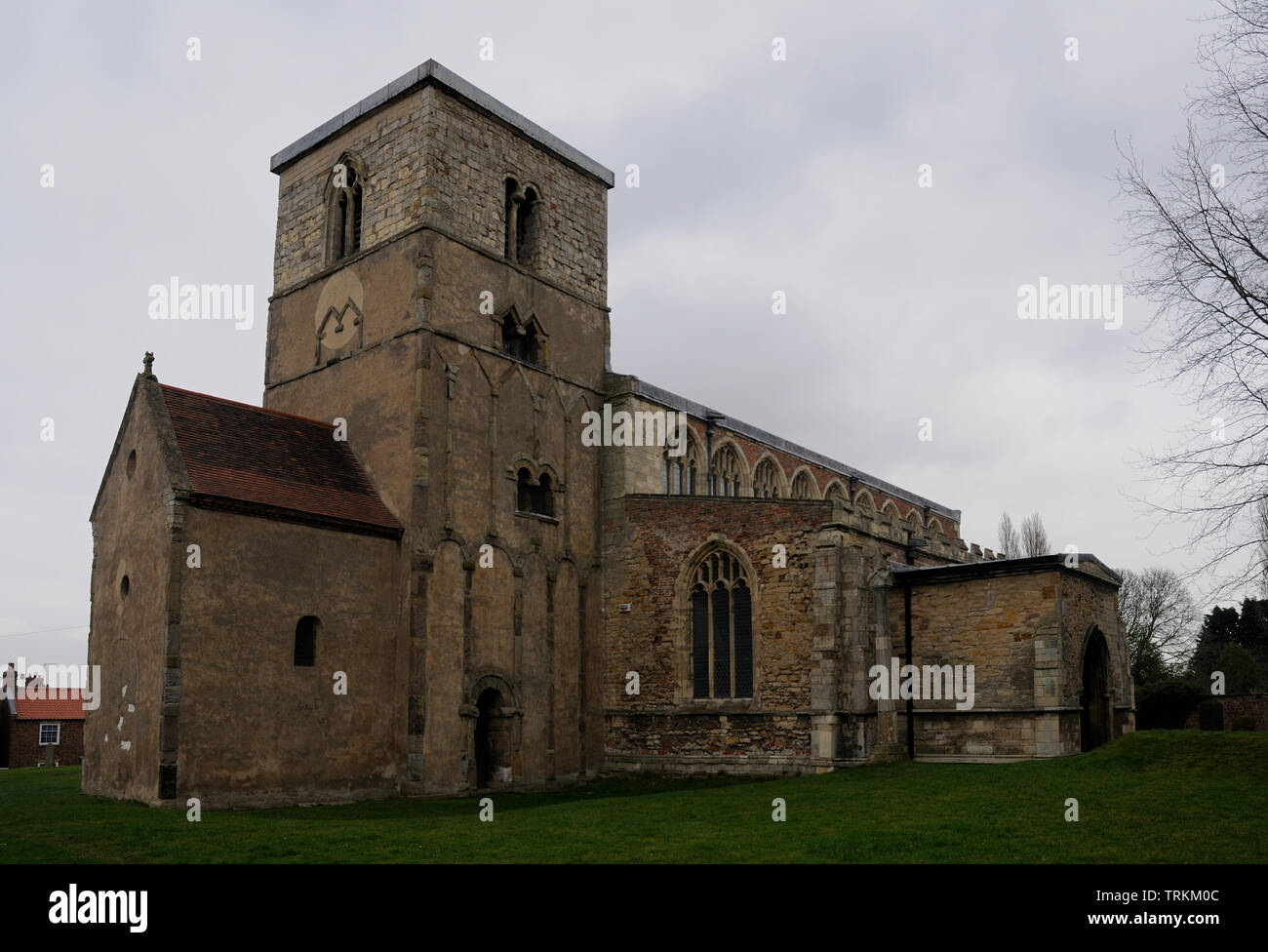 St Peter's Church, Barton-upon-Humber, Lincolnshire, England Stock Photo