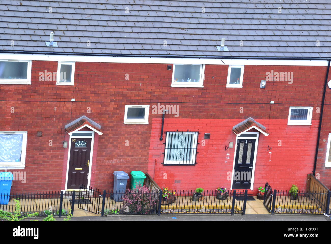 Manchester houses hires stock photography and images Alamy