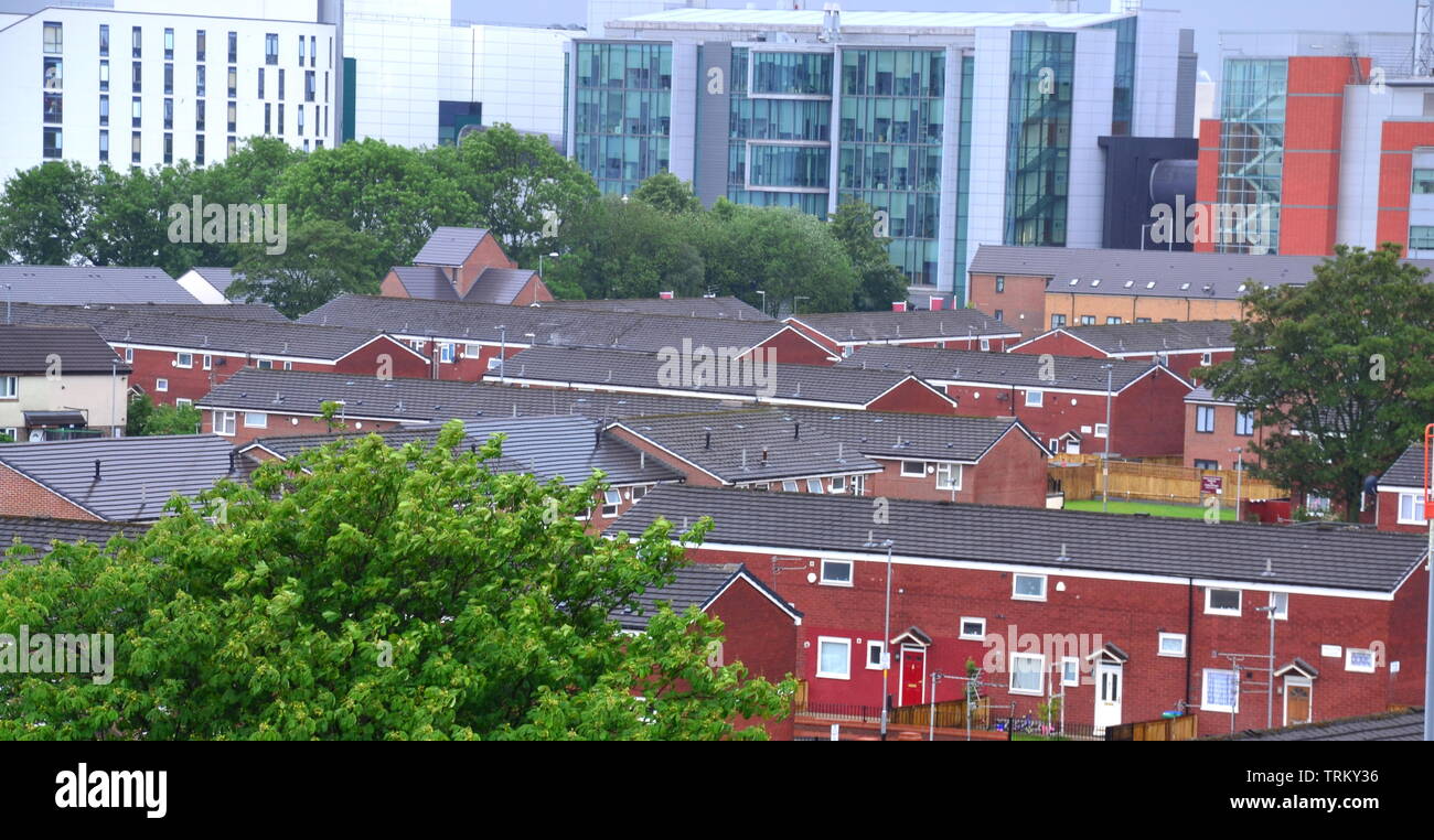 Manchester houses hires stock photography and images Alamy