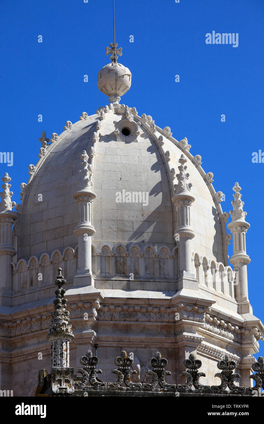 Portugal, Lisbon, Belem, Monastery of Jeronimos, Stock Photo
