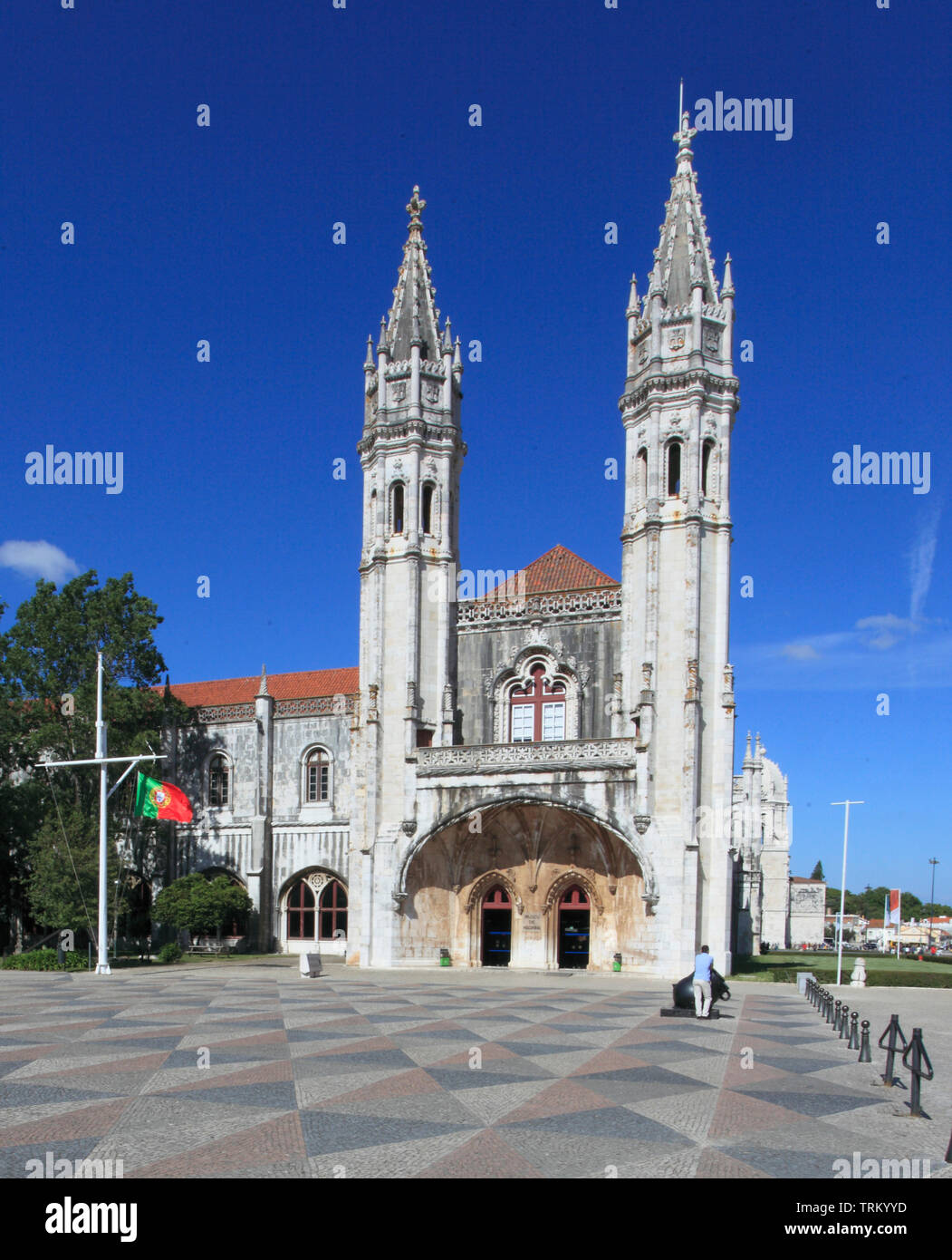Portugal, Lisbon, Belem, Maritime Museum, Stock Photo