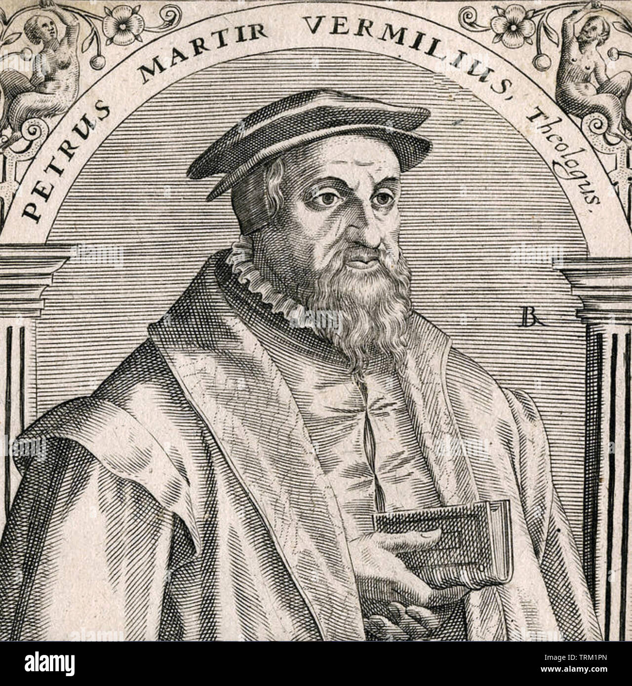 PETER MARTYR VERMIGLI (1499-1562) Italian theologian Stock Photo