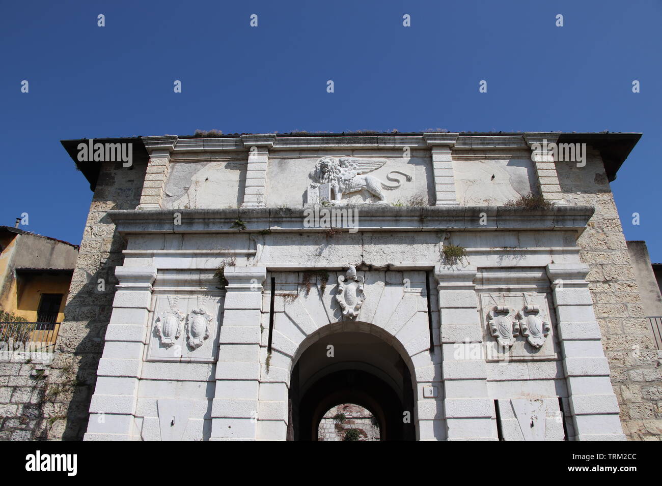 ancient castle in Brescia, a city in northern Italy Stock Photo - Alamy
