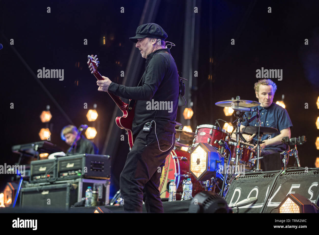 Glasgow, Scotland, UK. 8th June, 2019. Doves play live for the first time in 9 years in Glasgow, UK. Credit: Stuart Westwood Stock Photo