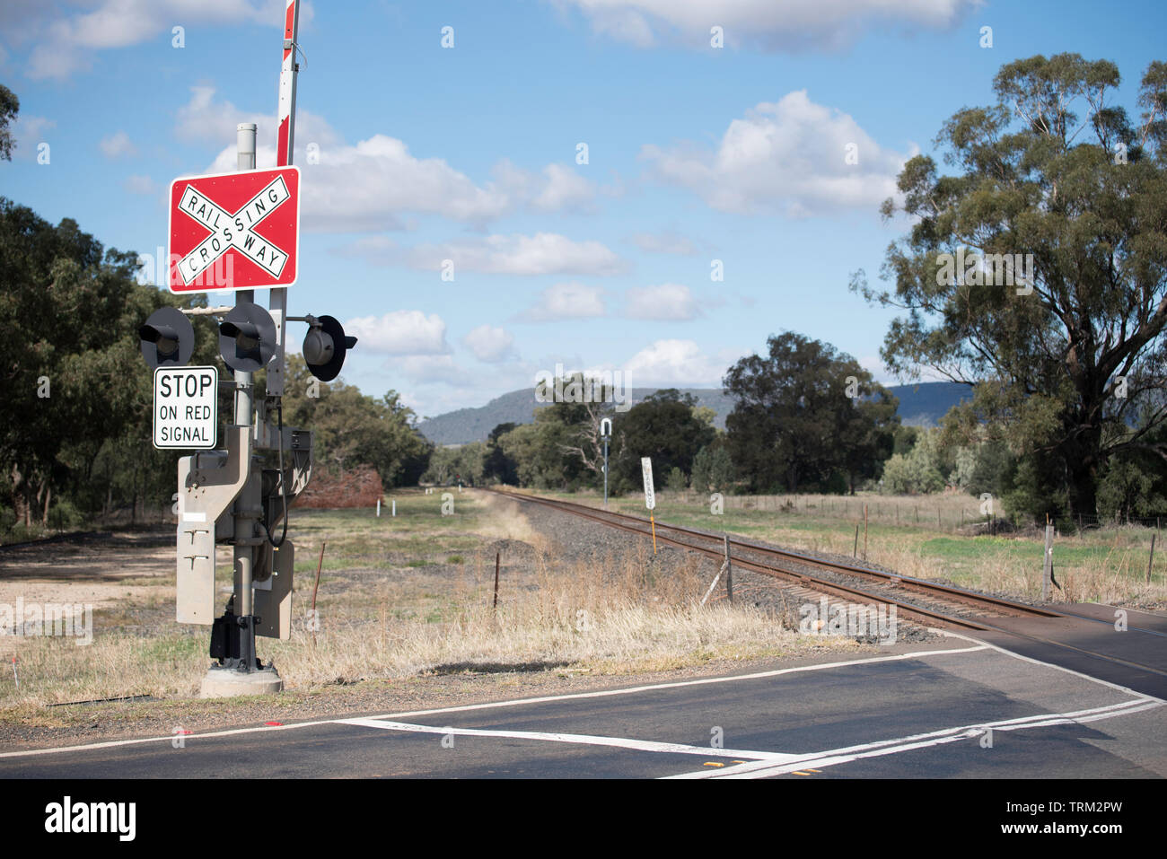 Australian railway crossing hires stock photography and images Alamy