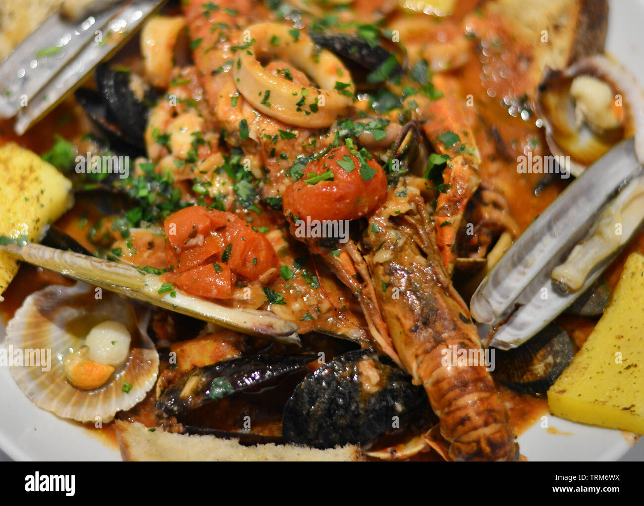 traditional-spanish-cuisine-stock-photo-alamy