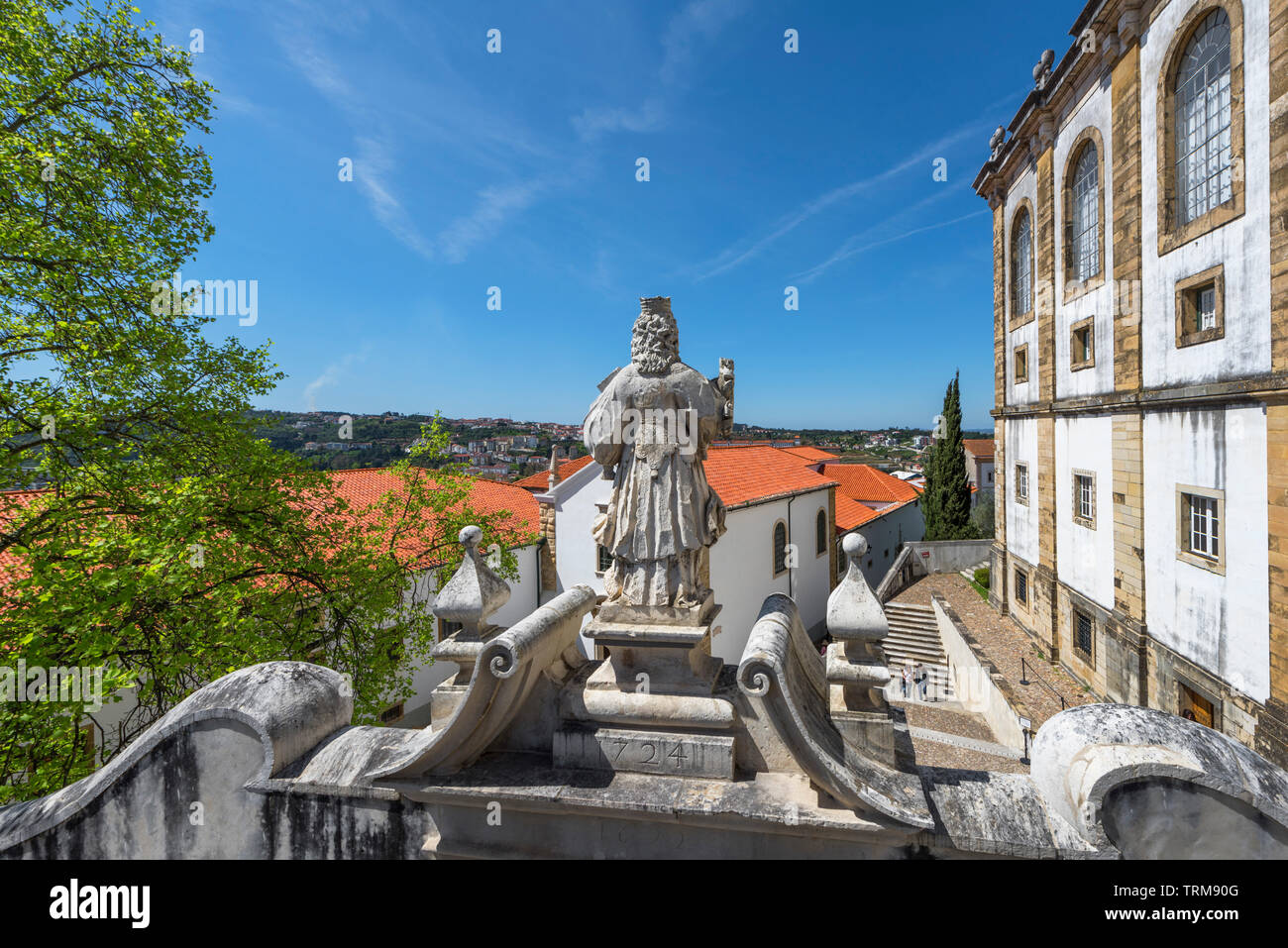Famous Coimbra University Stock Photo
