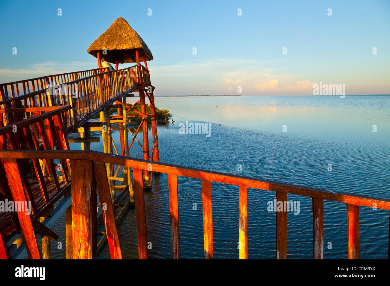 Observatorio, Isla Pájaros, Isla Holbox,  Estado Quntana Roo, Península Yucatán, México Stock Photo