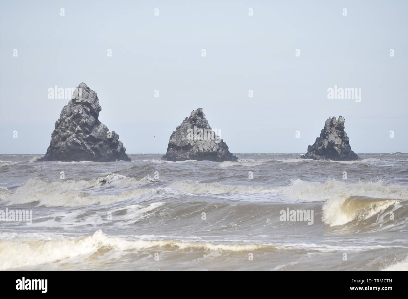 Three brothers rocks sakhalin hi-res stock photography and images - Alamy