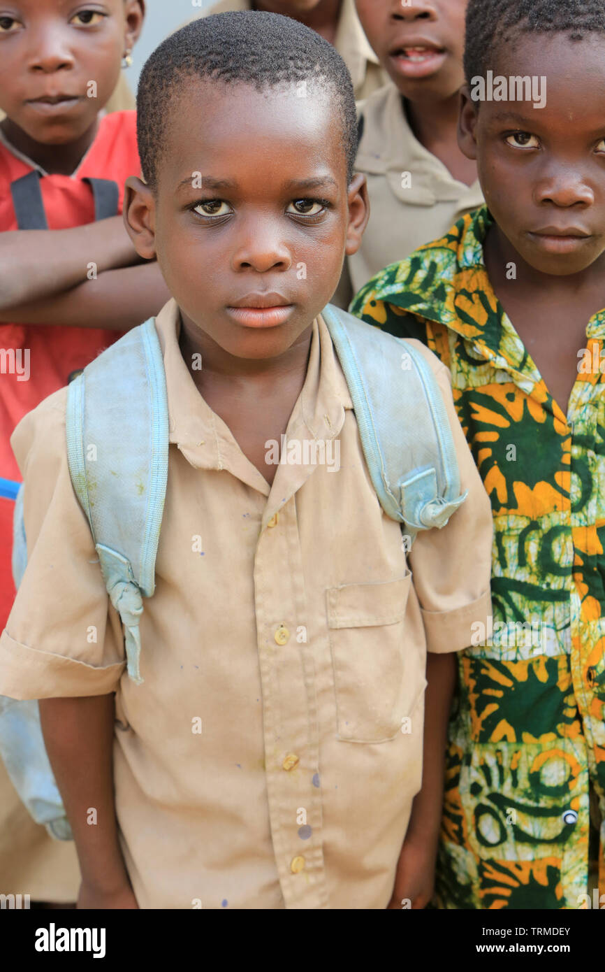 Ecoliers Lom Togo Afrique De L Ouest Stock Photo Alamy