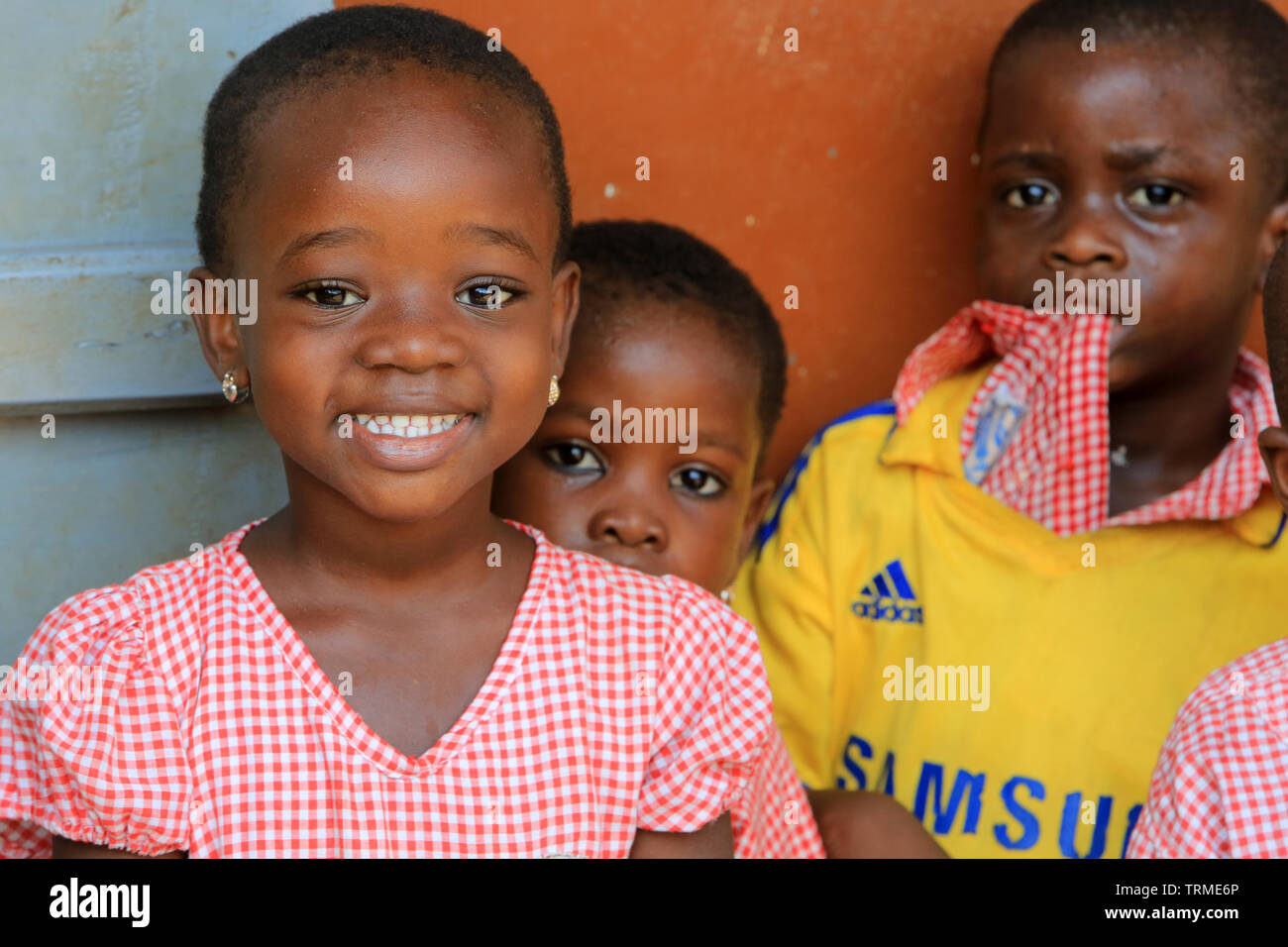 Ecolier Lome Togo Afrique De L Ouest Stock Photo Alamy