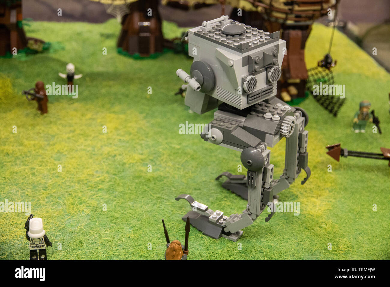 LEGO Star Wars - LEGO Exhibition 2019, Budapest, Hungary Stock Photo
