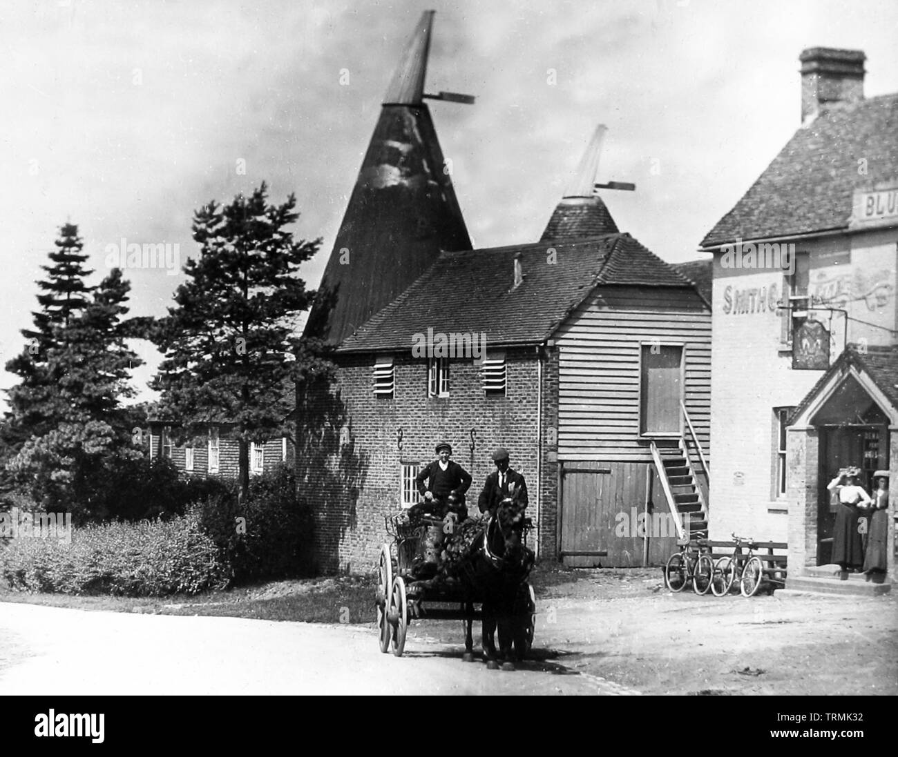 Oast House in Kent Stock Photo