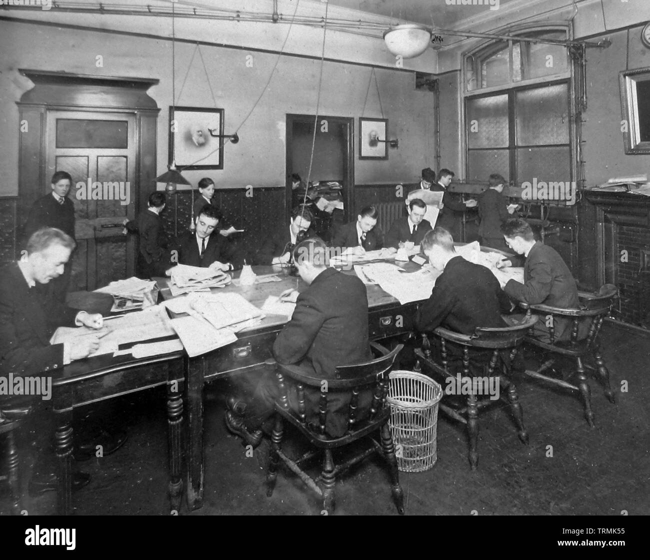Editorial Department, Liverpool Express & Weekly Courier Newspaper