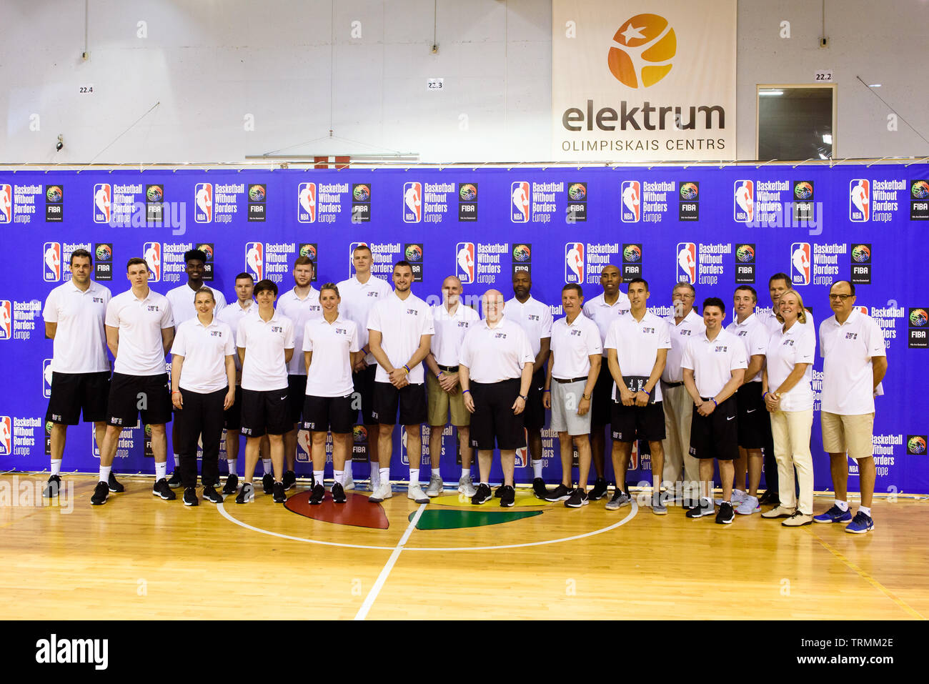 Fiba camp basketball without borders bwb europe opening hi-res stock  photography and images - Alamy