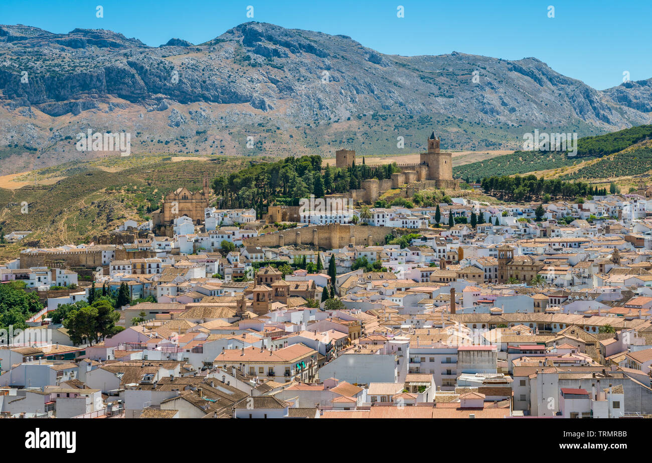 Antequera, beautiful town in the province of Malaga, Andalusia, Spain. Stock Photo