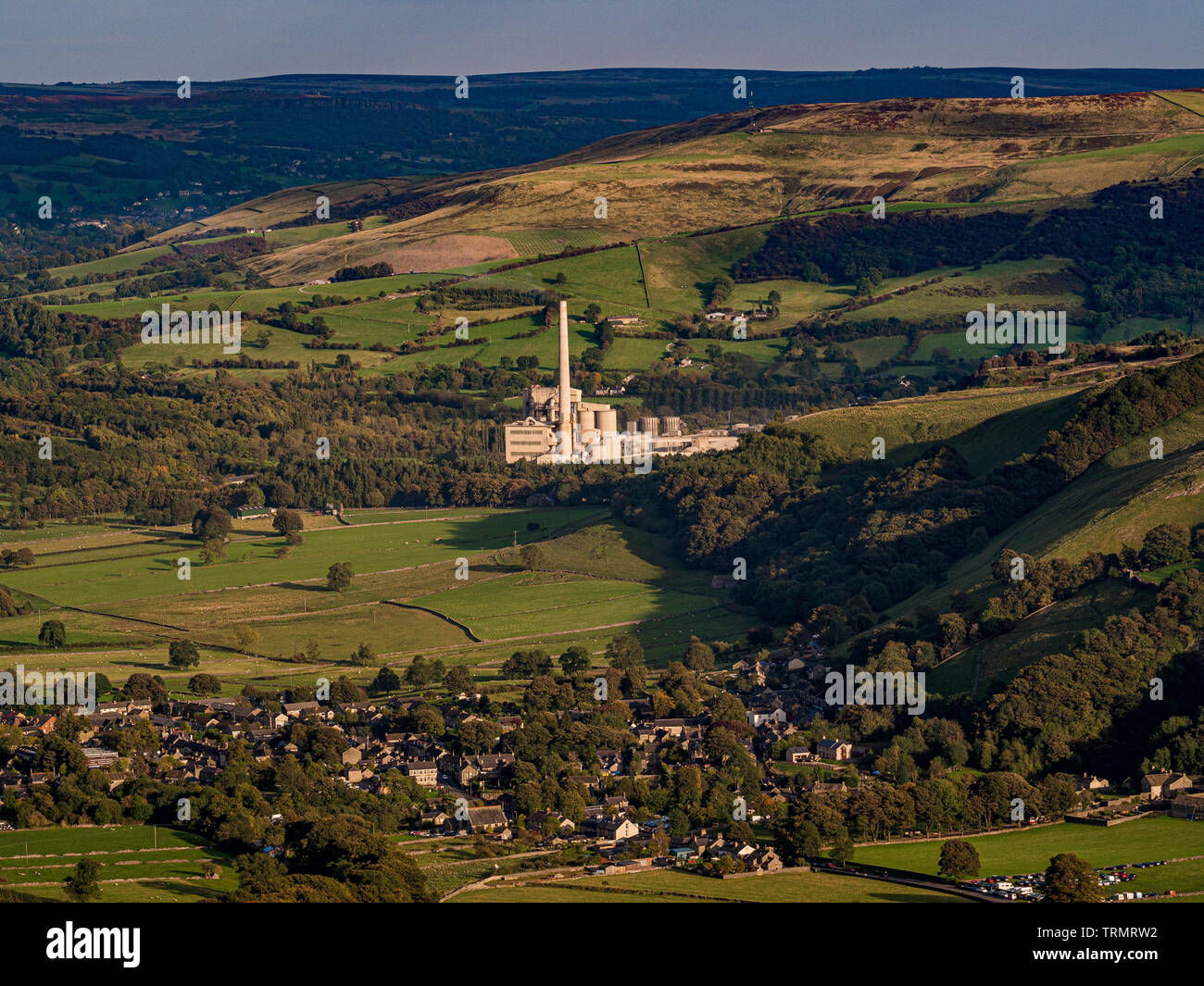 Breedon Hope Cement Works, Hope Valley, Peak District, UK Stock Photo -  Alamy