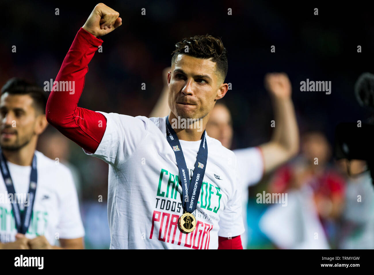 Ronaldo shirt hi-res stock photography and images - Alamy