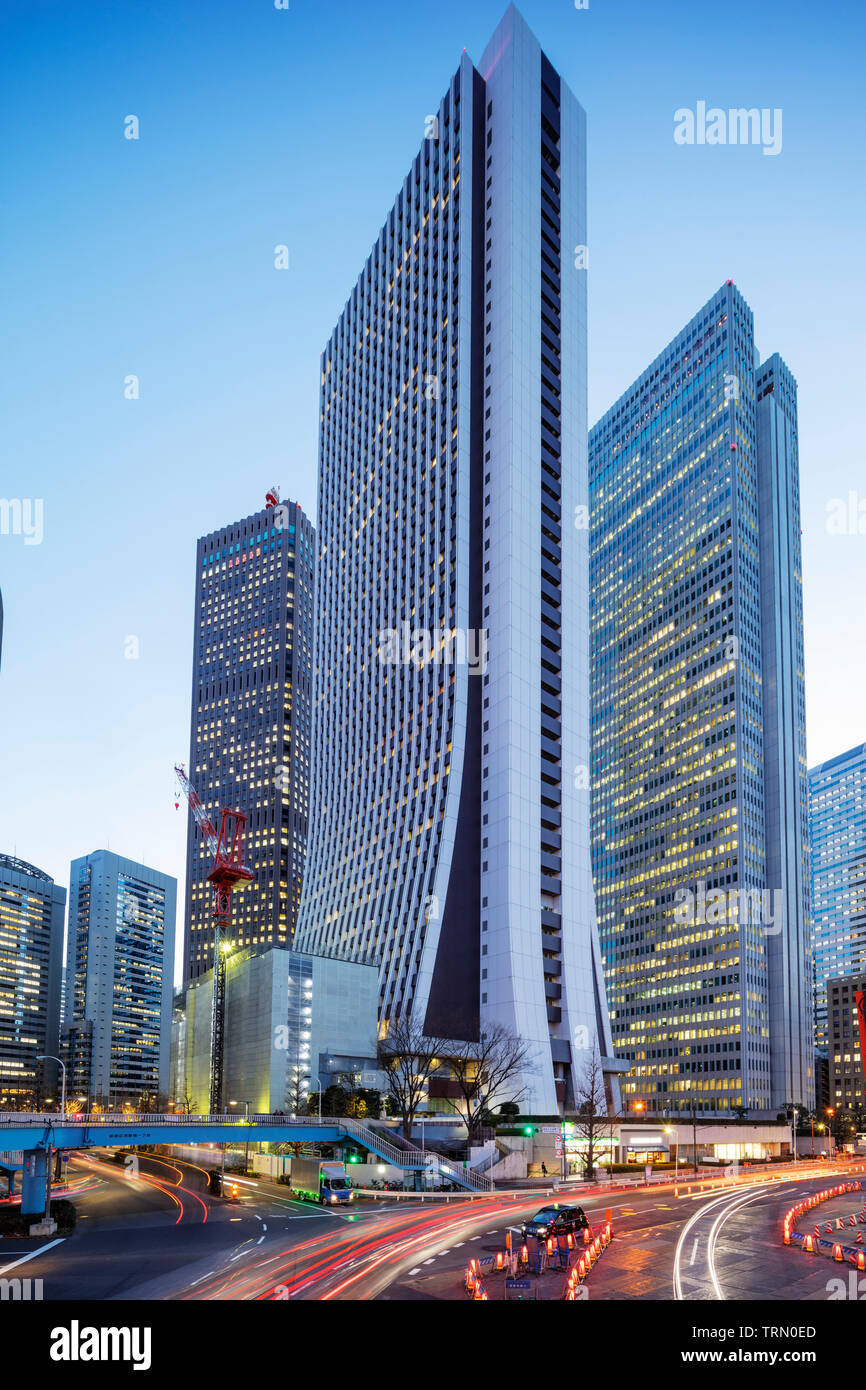 Asia, Japan, Tokyo, Shinjuku, Sompo Japan Insurance building Stock