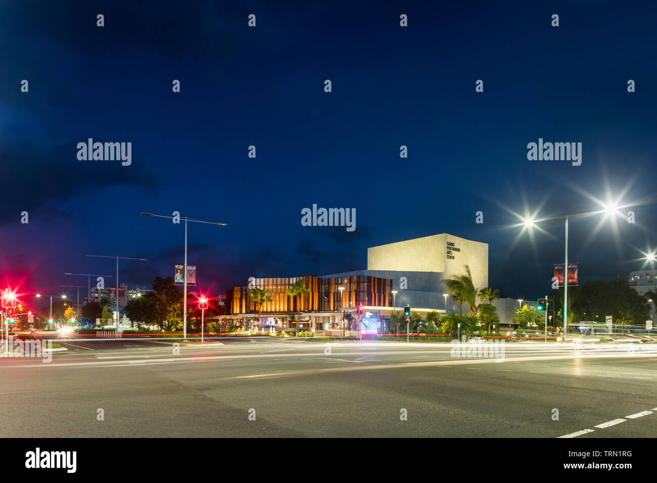 View of the Cairns Performing Arts Centre, Cairns, Queensland, Australia Stock Photo