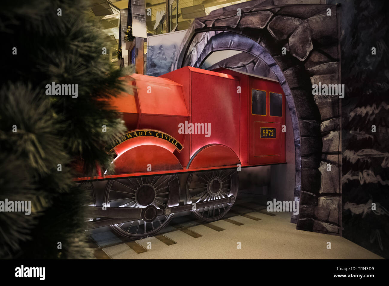 Singapore Nov 18, 2018 A Wizarding World Holiday at Changi, a Harry