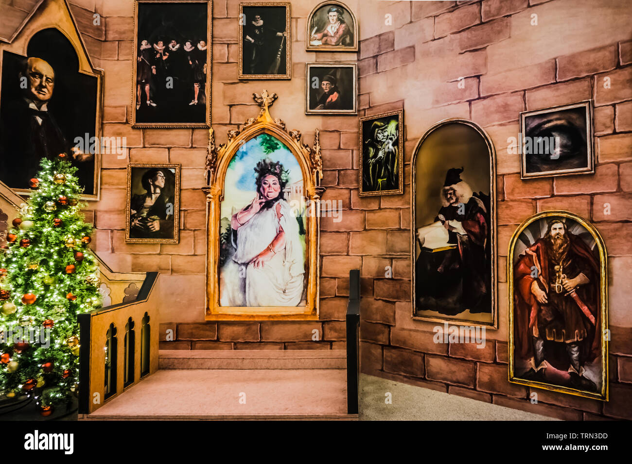 Singapore Nov 18, 2018 A Wizarding World Holiday at Changi, a Harry