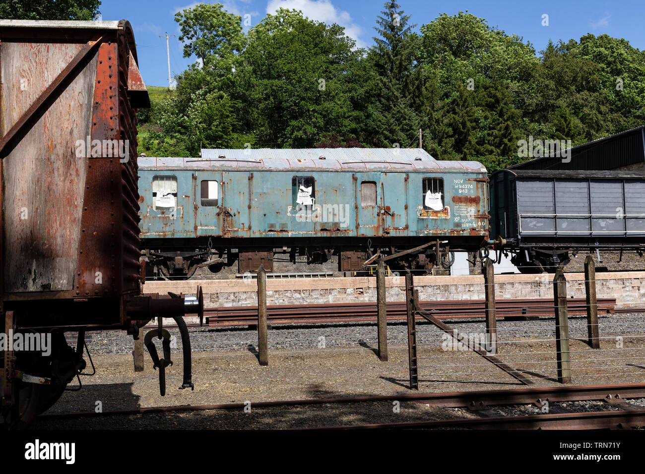 BR rolling stock  Full Frame, Richard Beeching, Baron Beeching, Metal, Rail Transportation, Rivet - Work Tool, Color Image, Train - Vehicle Stock Photo