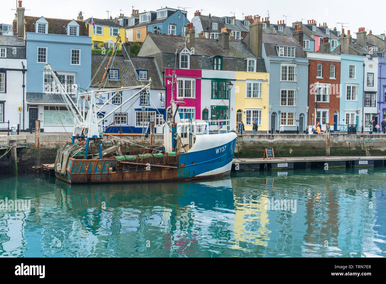 Weymouth Harbour (or the Old Harbour) a picturesque harbour with 17th