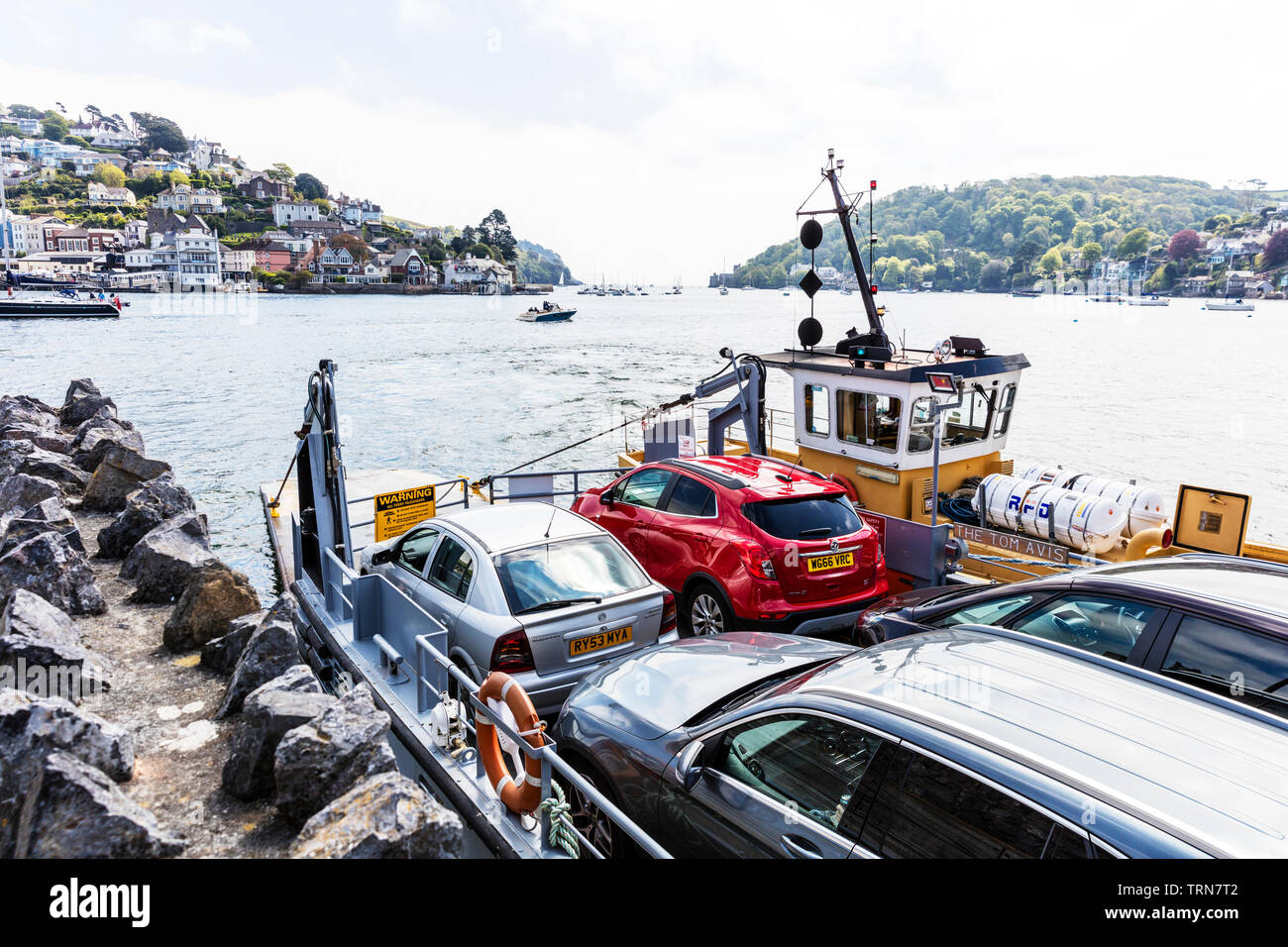 Dartmouth car ferry, River Dart, UK, Kingswear dartmouth , dartmouth Kingswear, Dartmouth, Devon
