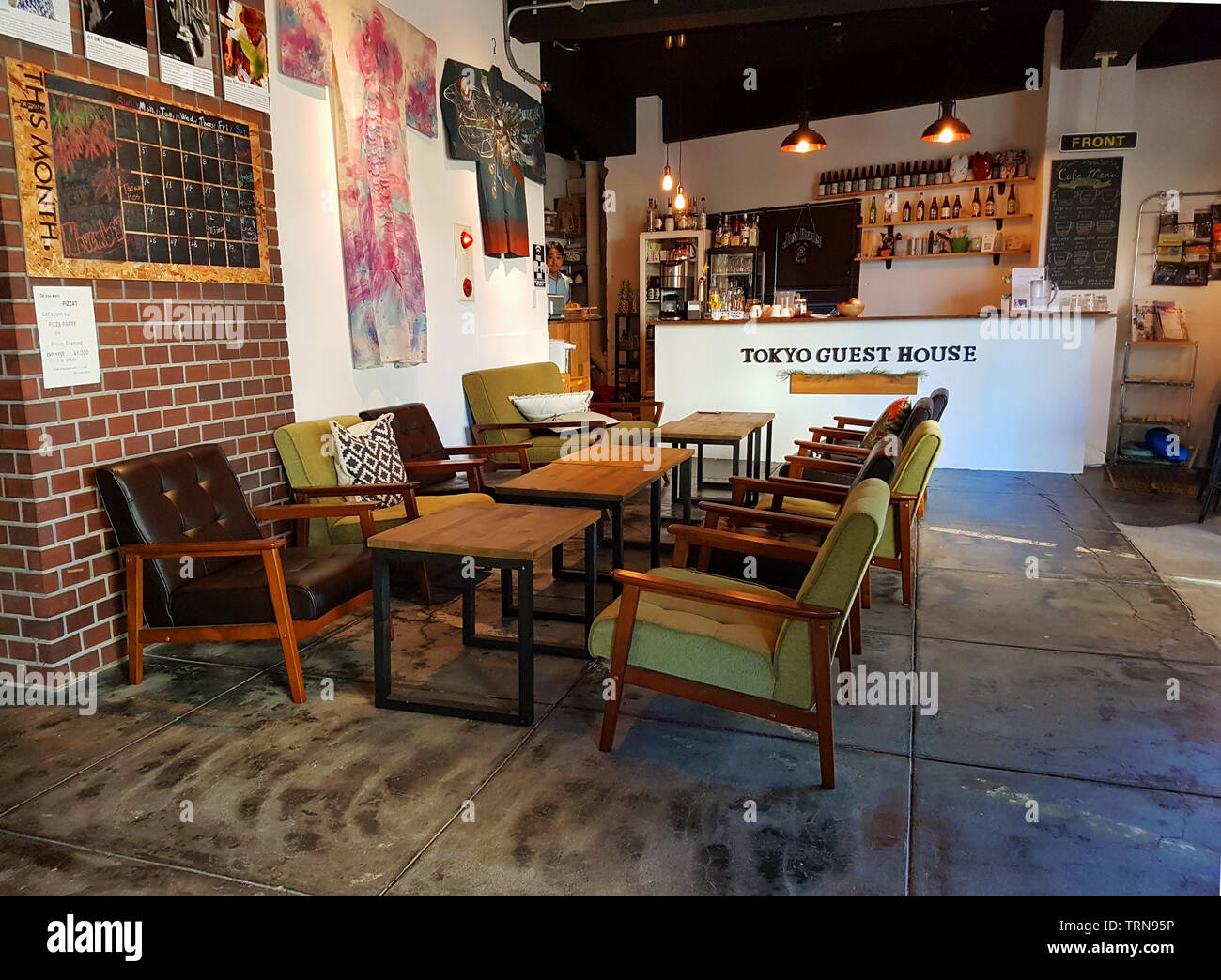 Tokyo Japan November 15 18 Modern Japanese Hostel And Guesthouse In Kita Tokyo Stock Photo Alamy