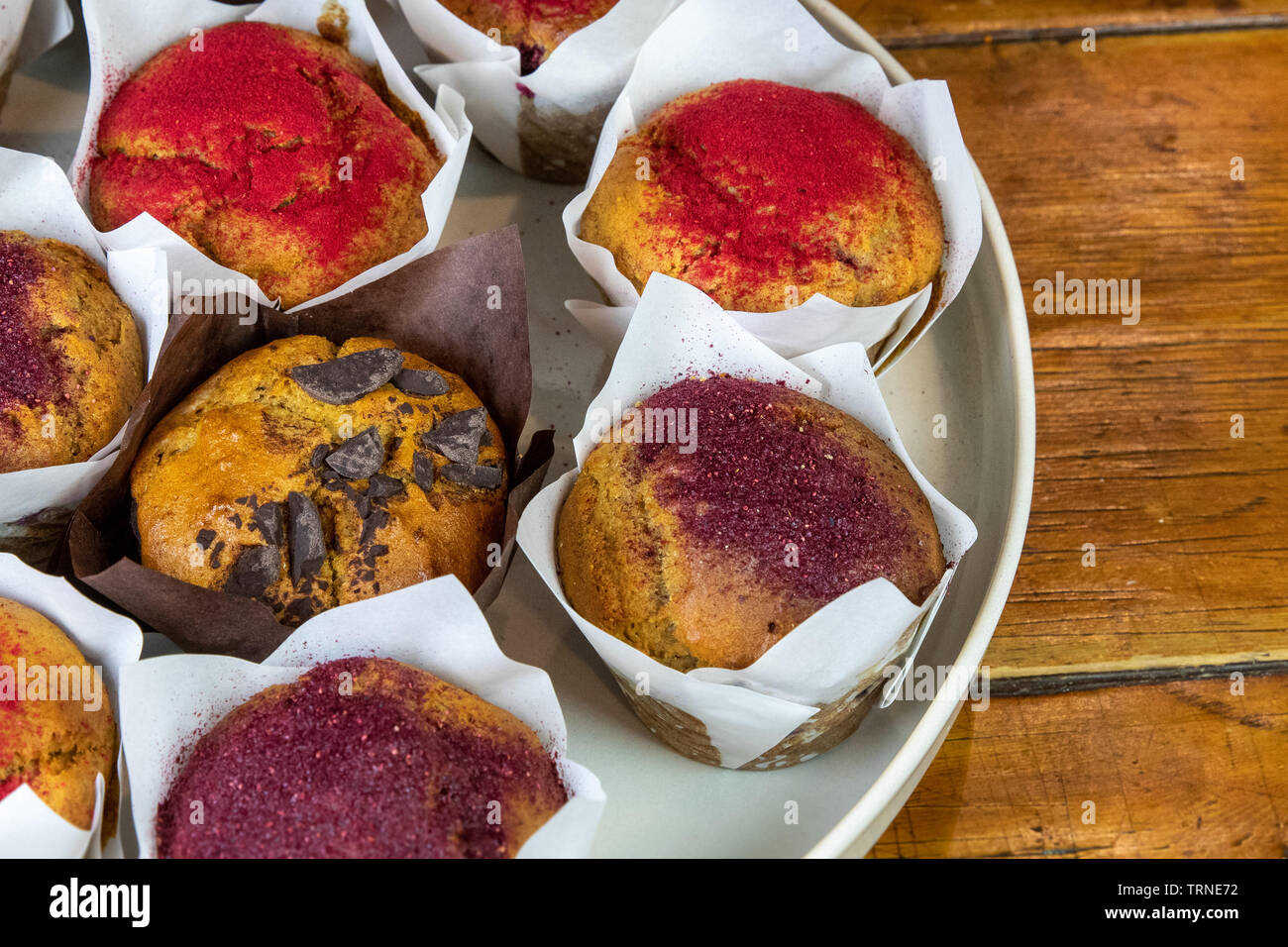 Vegan Muffins Stock Photo