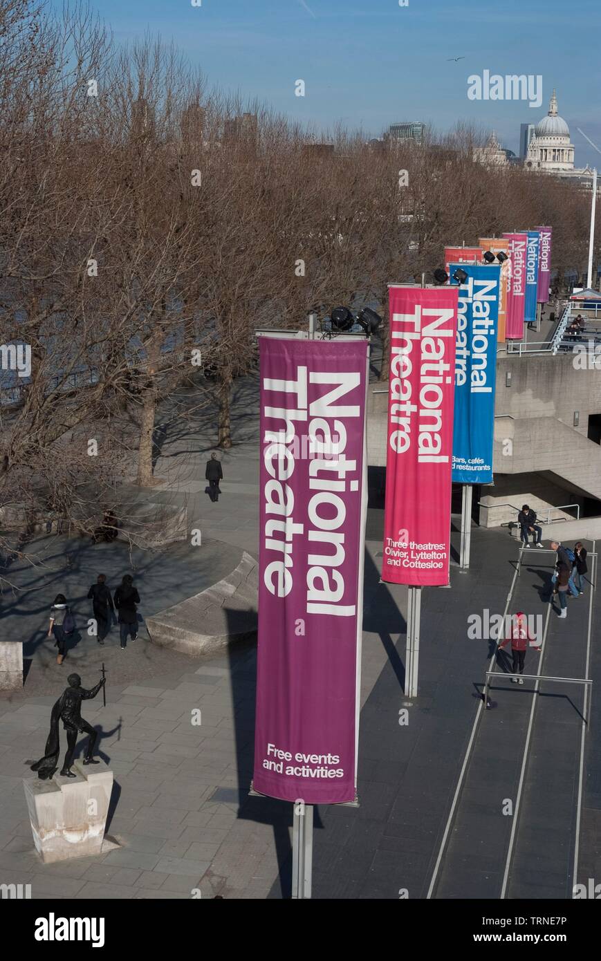 National Theatre South Bank London England Uk 16 3 10