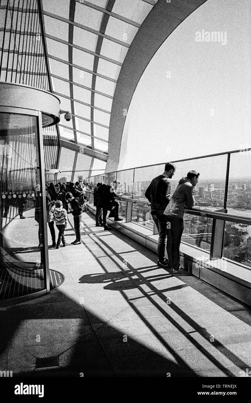 Sky Garden, 20 Fenchurch Street, London, England, United Kingdom Stock