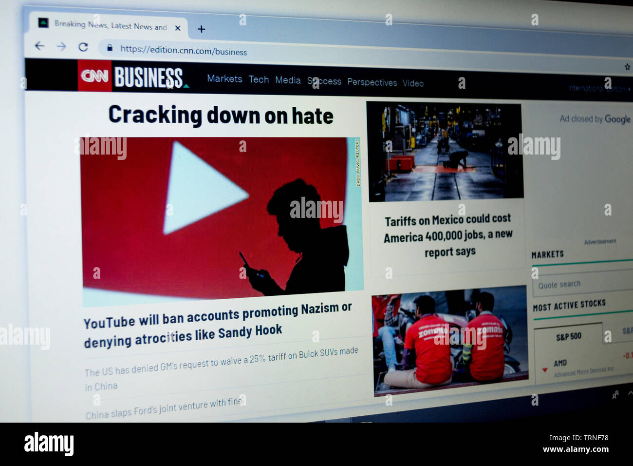 Cnn business hires stock photography and images Alamy