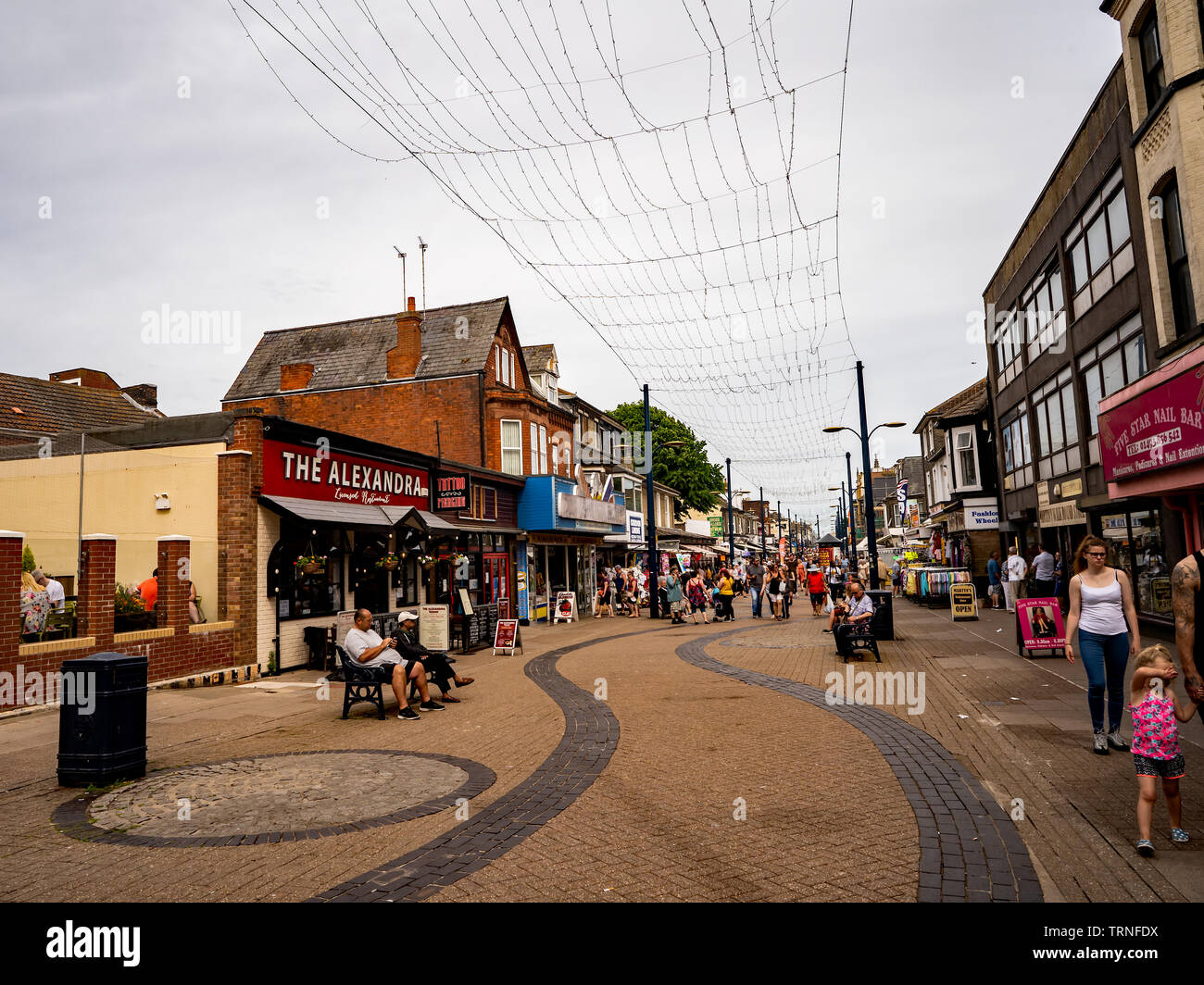Great Yarmouth Norfolk Road High Resolution Stock Photography and