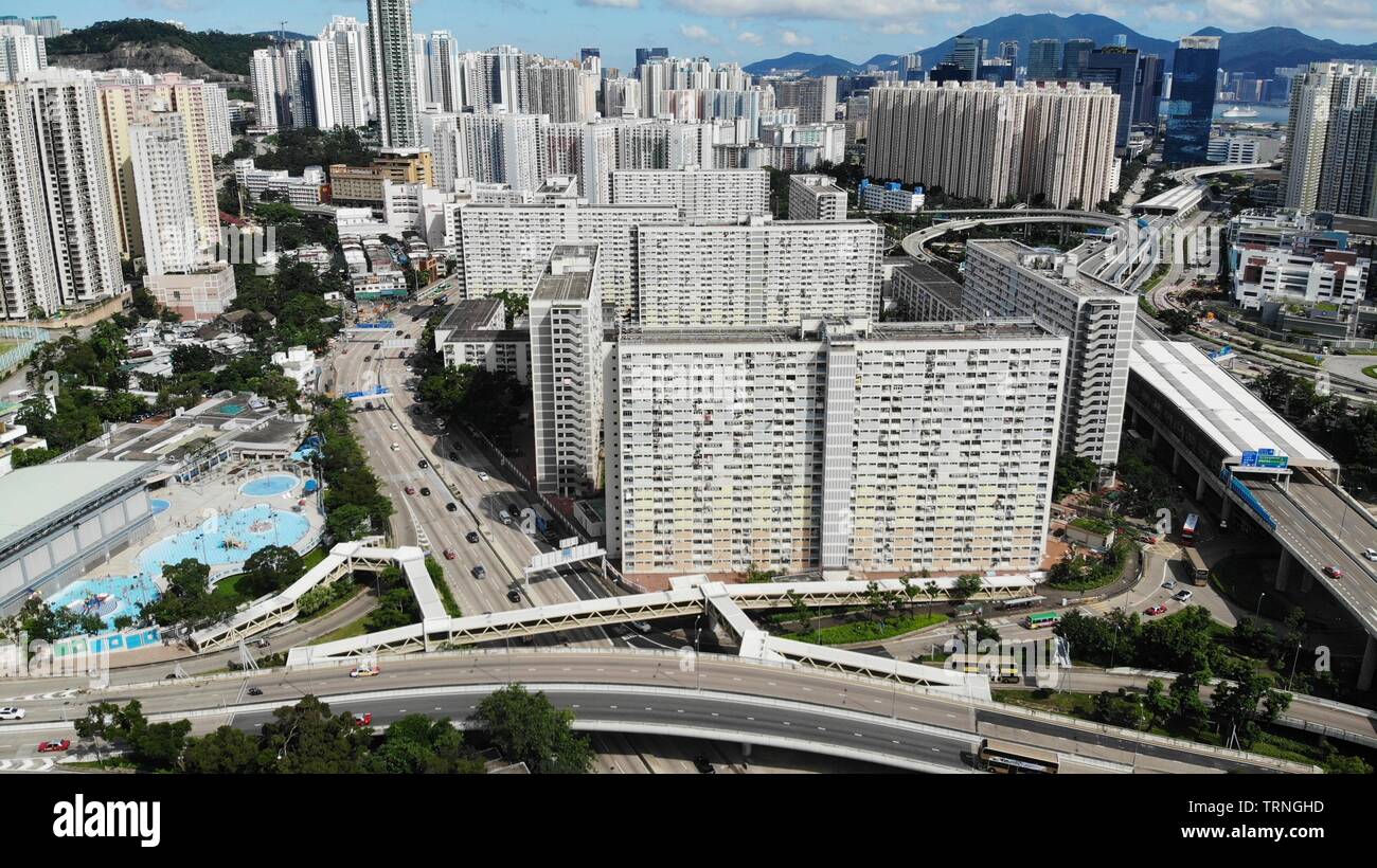 choi hung estate in hong kong Stock Photo Alamy