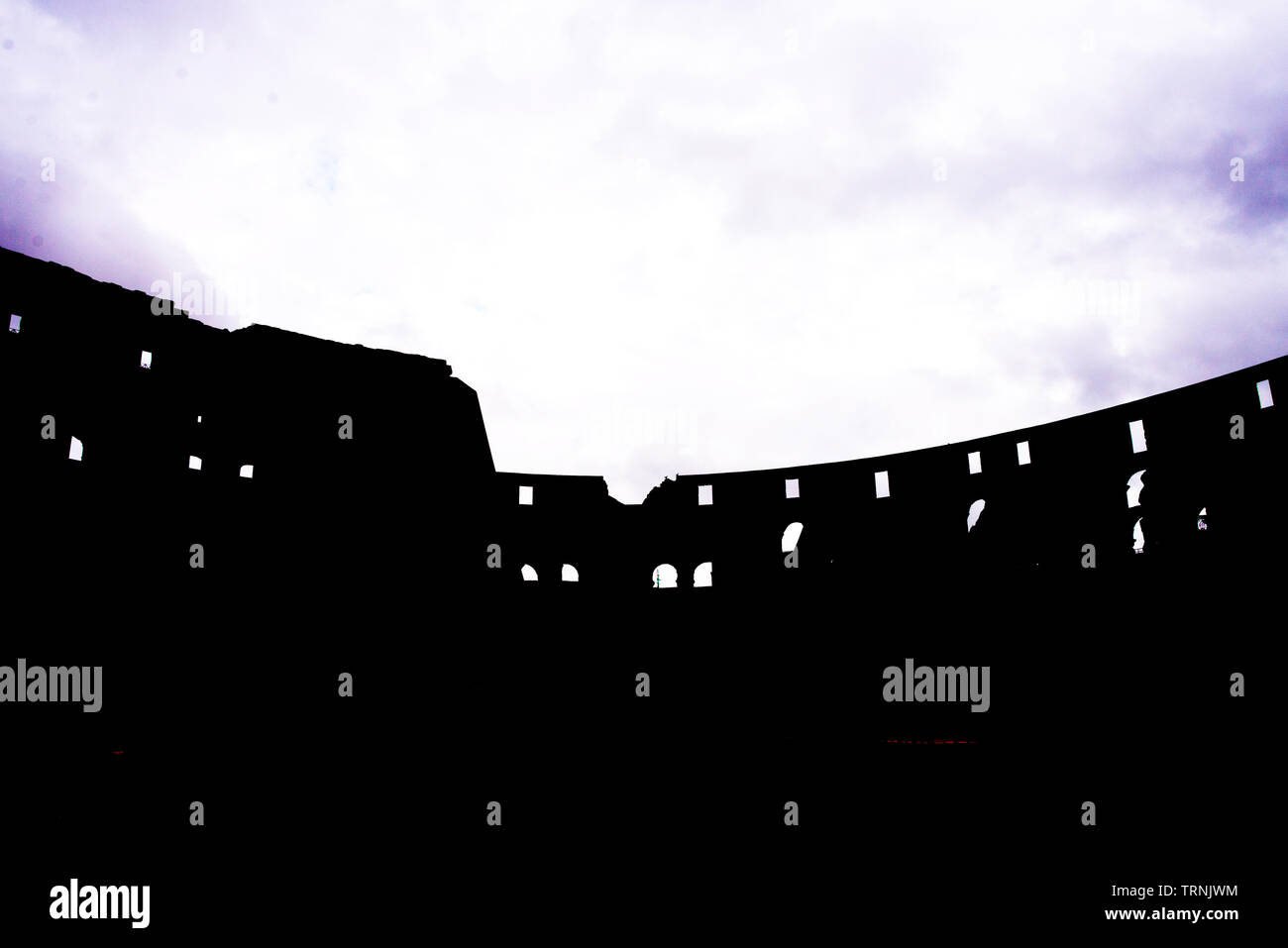 detail of coliseum, rome Stock Photo - Alamy