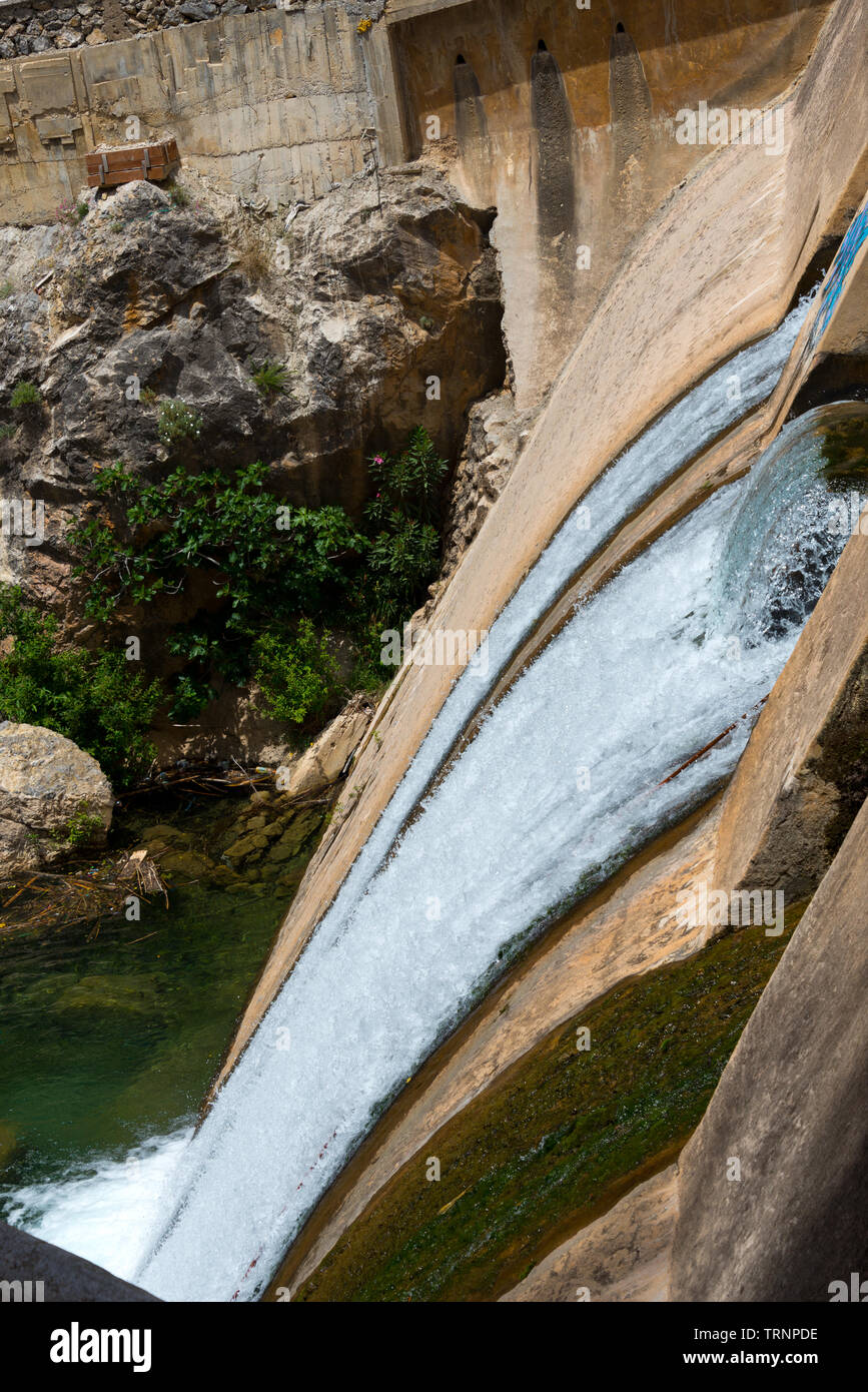 hydroelectric power station in talassemtane national park,rif mountains ...
