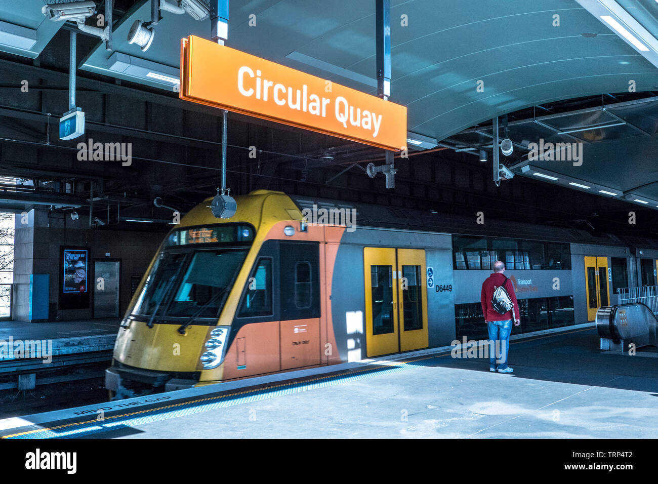 Circular quay rail station hi-res stock photography and images - Alamy