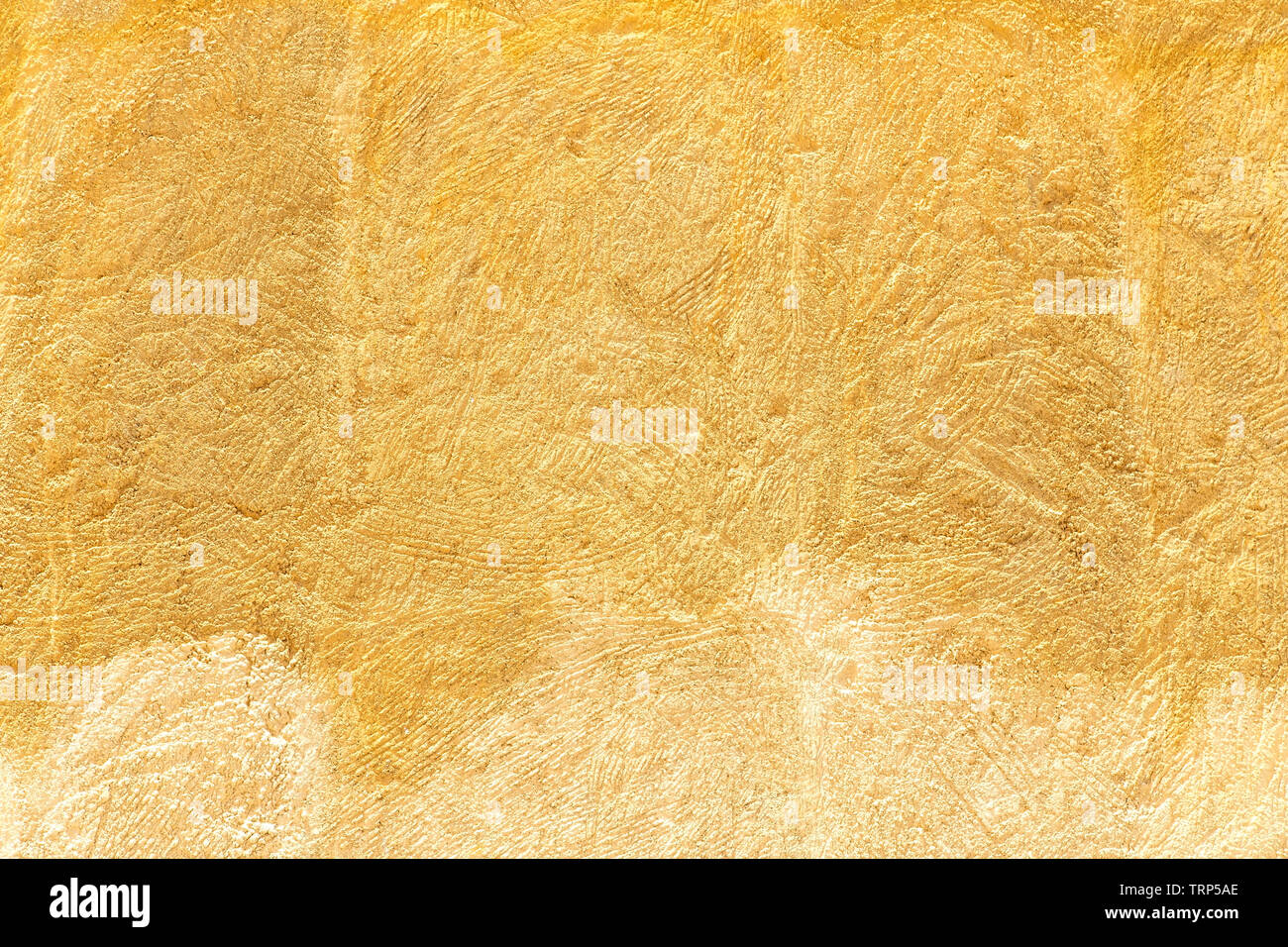 Grunge yellow wall texture as background Stock Photo