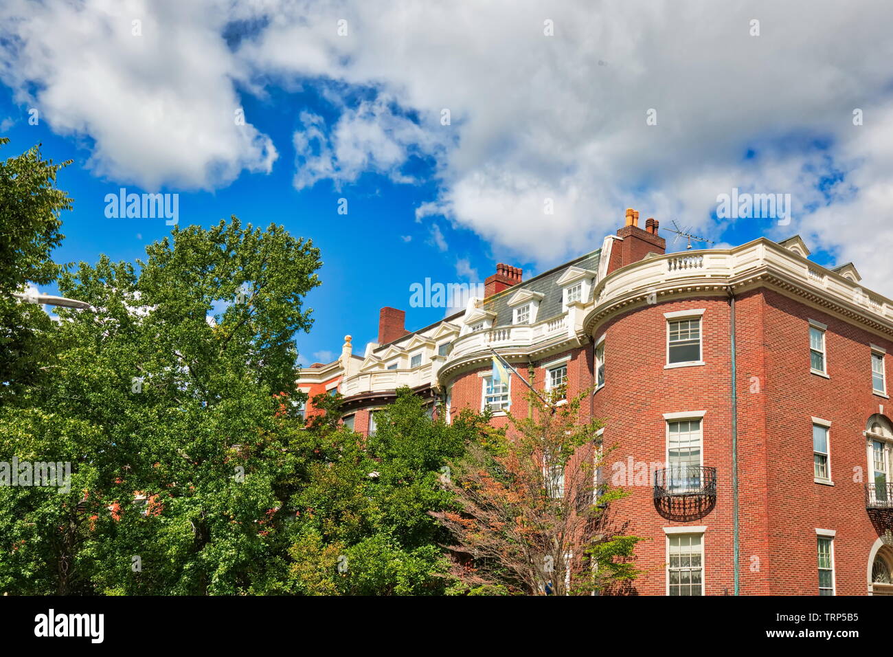 Boston University dorms located close to BU campus Stock Photo Alamy