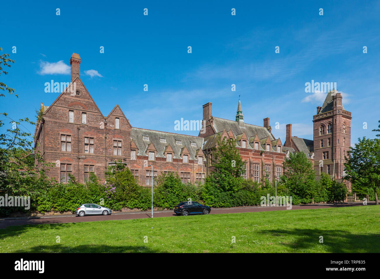 Newsham Park Hospital,Formerly,Seamans Orphanage,Orphan Drive,Tue Brook,Liverpool,England Stock Photo