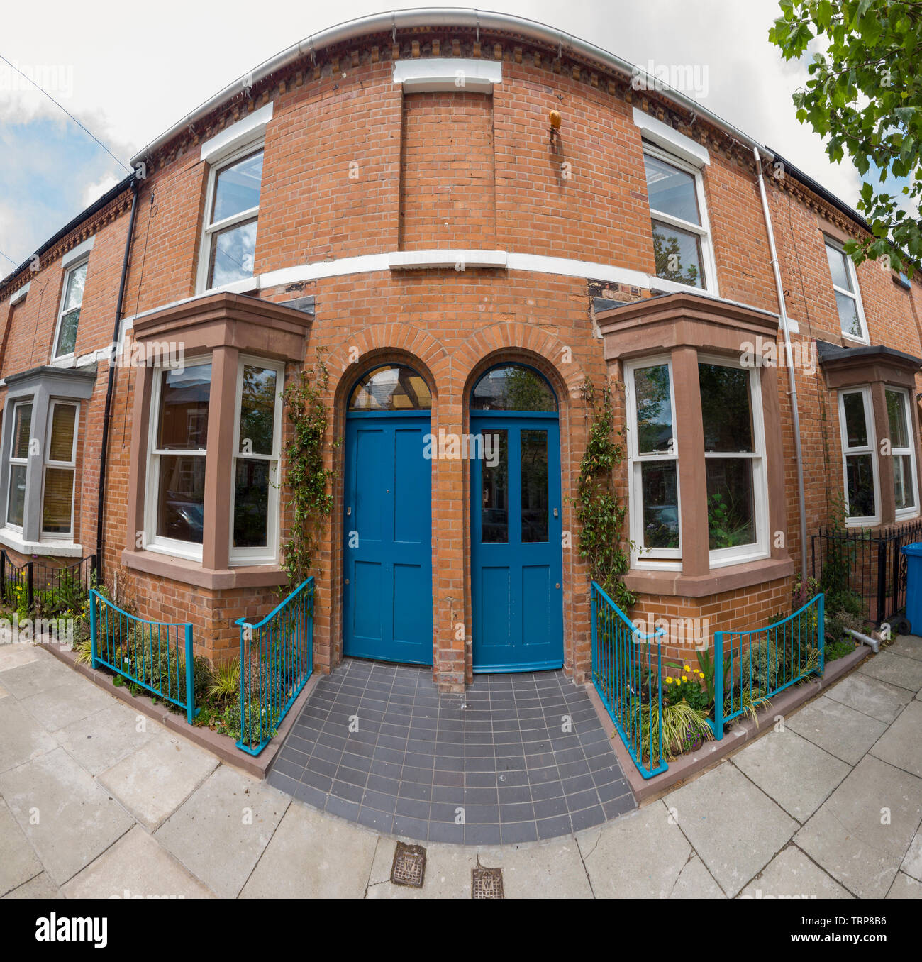 Cairns Street,Toxteth,Conservatory,House,Preservation,Liverpool,England Stock Photo
