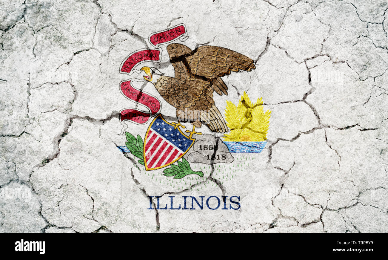 flag-of-the-state-of-illinois-state-in-the-midwestern-and-great-lakes