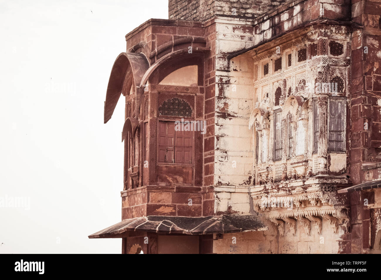 Jaisalmer fort also called Golden Fort, Sonar Quila or Sone Ka Quila in desert city Rajasthan India. One of largest yellow sandstone forts and World H Stock Photo